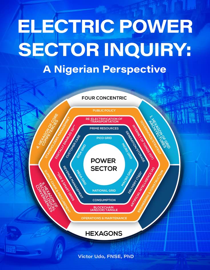 Electric Power Sector Inquiry Book, by Dr. Victor Udo, Second Book, Publication