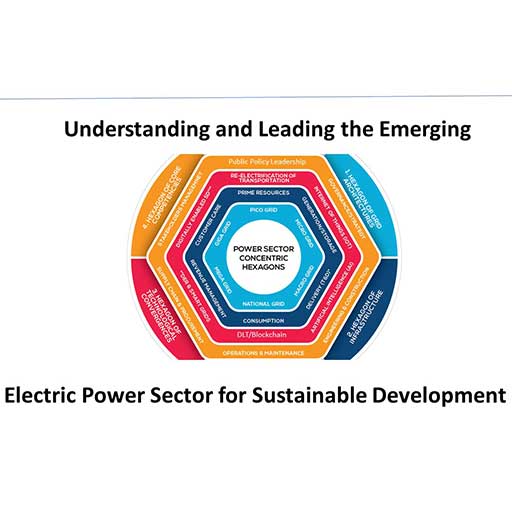Understanding and Leading the Emerging Electric Power Sector for Sustainable Development Presentation by Dr. Victor Udo, Four Concentric Hexagons, Udo's Hexagon